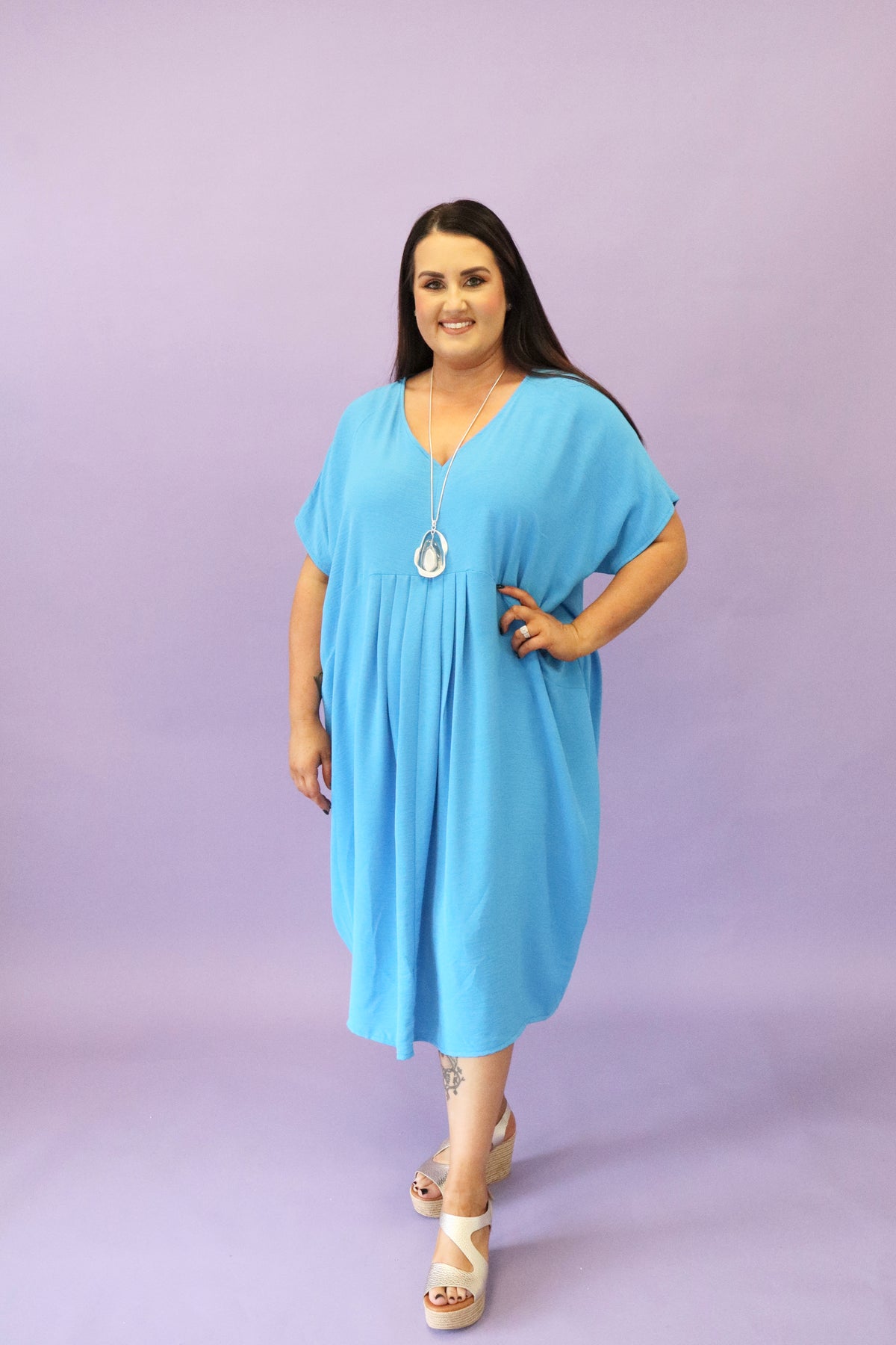 Lexi Dress in Light Blue