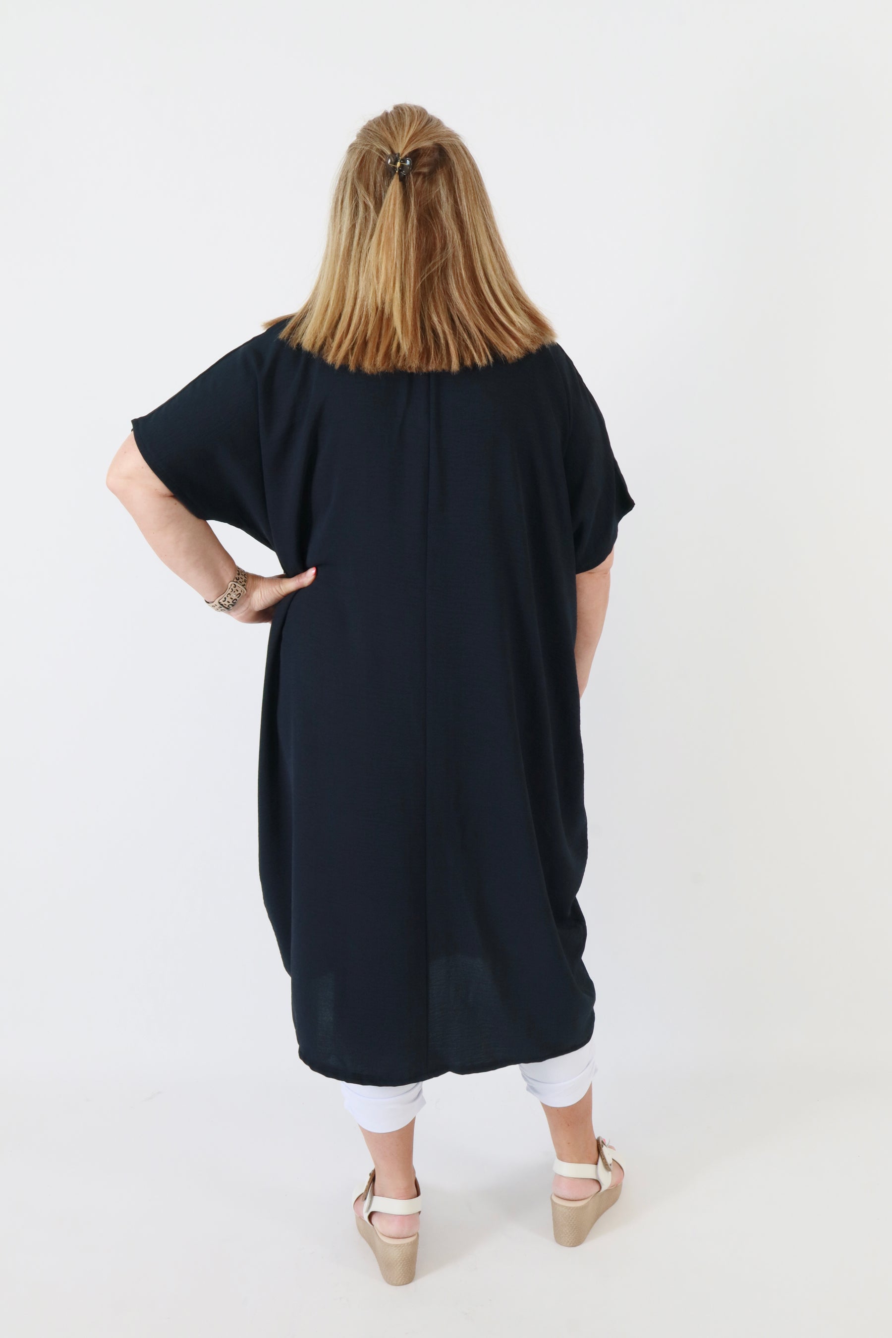 Lexi Dress in Navy