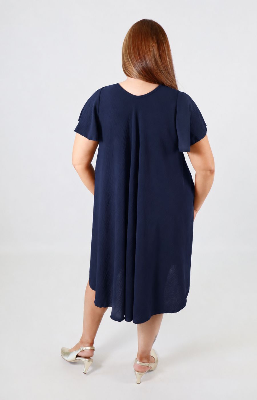 Lina Dress in Navy