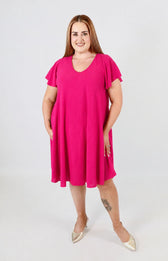 Lina Dress in Pink