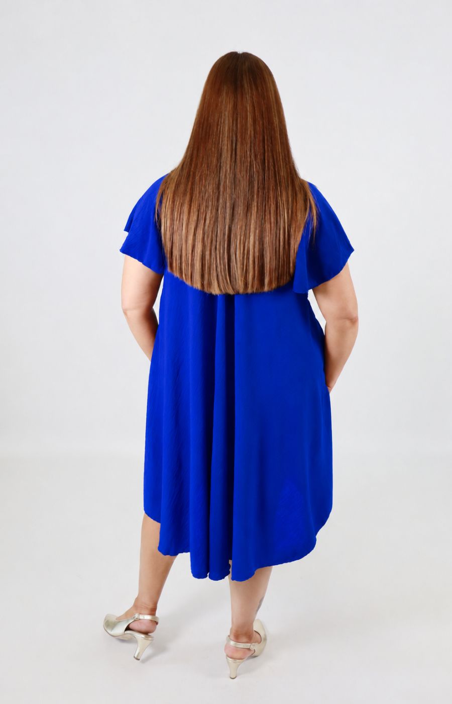 Lina Dress in Royal Blue