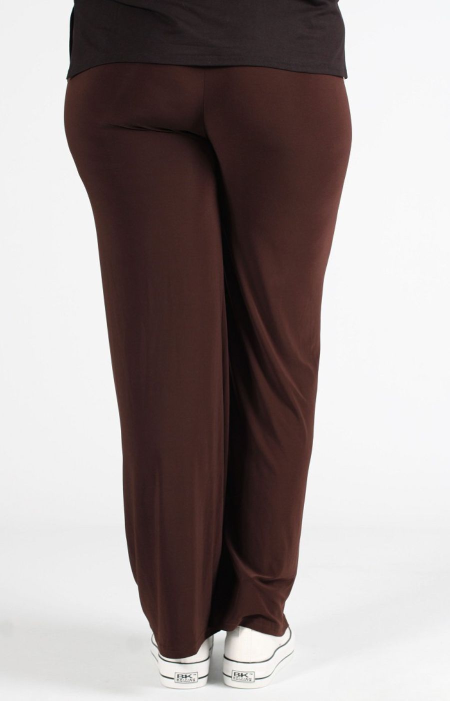 Magna Wide Leg Trousers in Brown