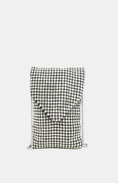 Maisie Phone Bag in Silver/Black