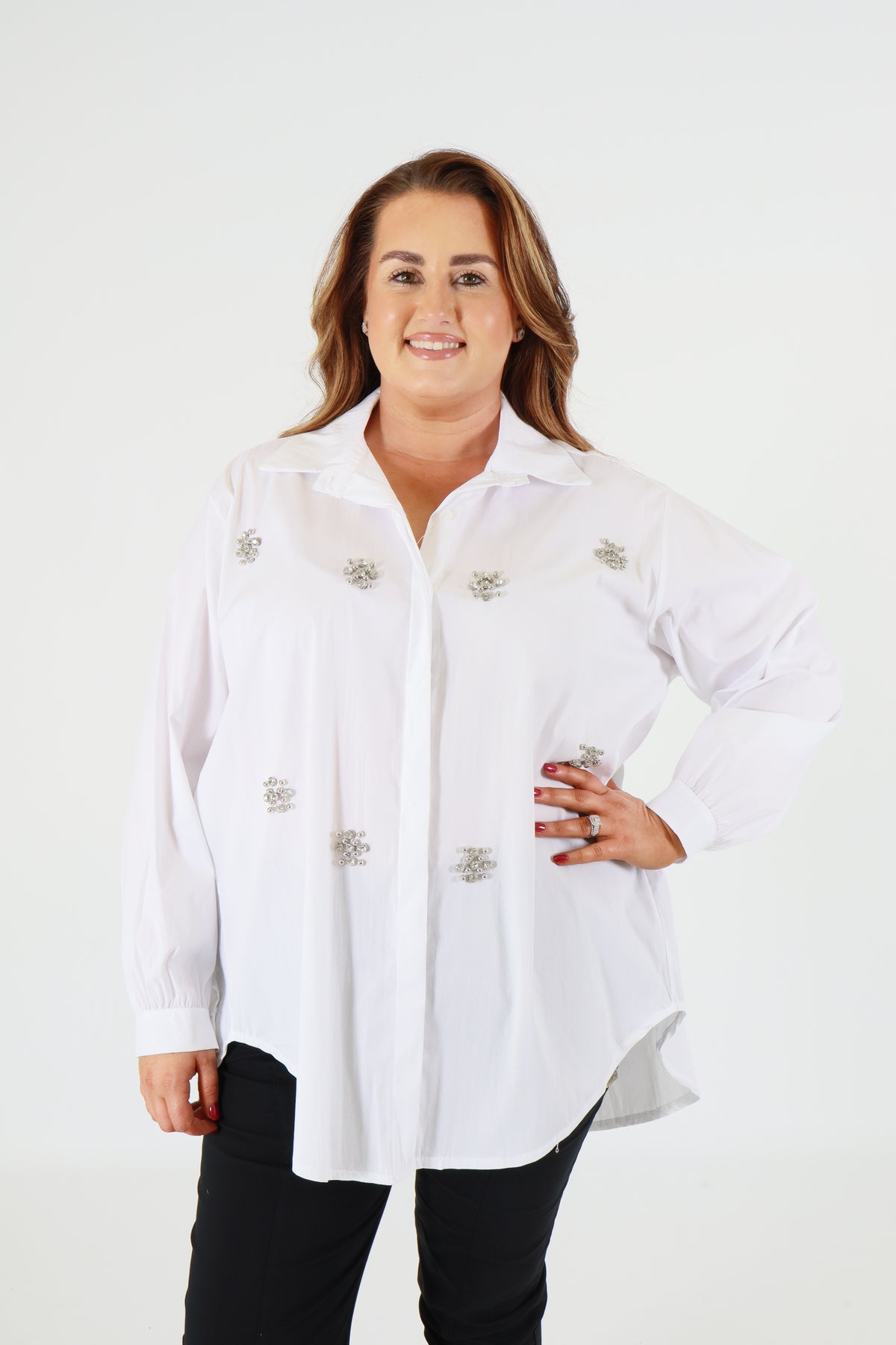 Maisie Shirt in White