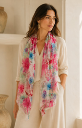 Margot Scarf in Pink