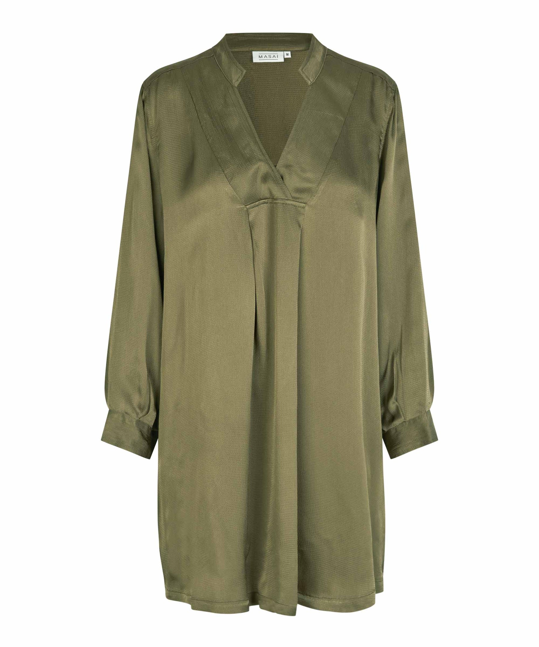 Masai Gona V-Neck Tunic in Khaki