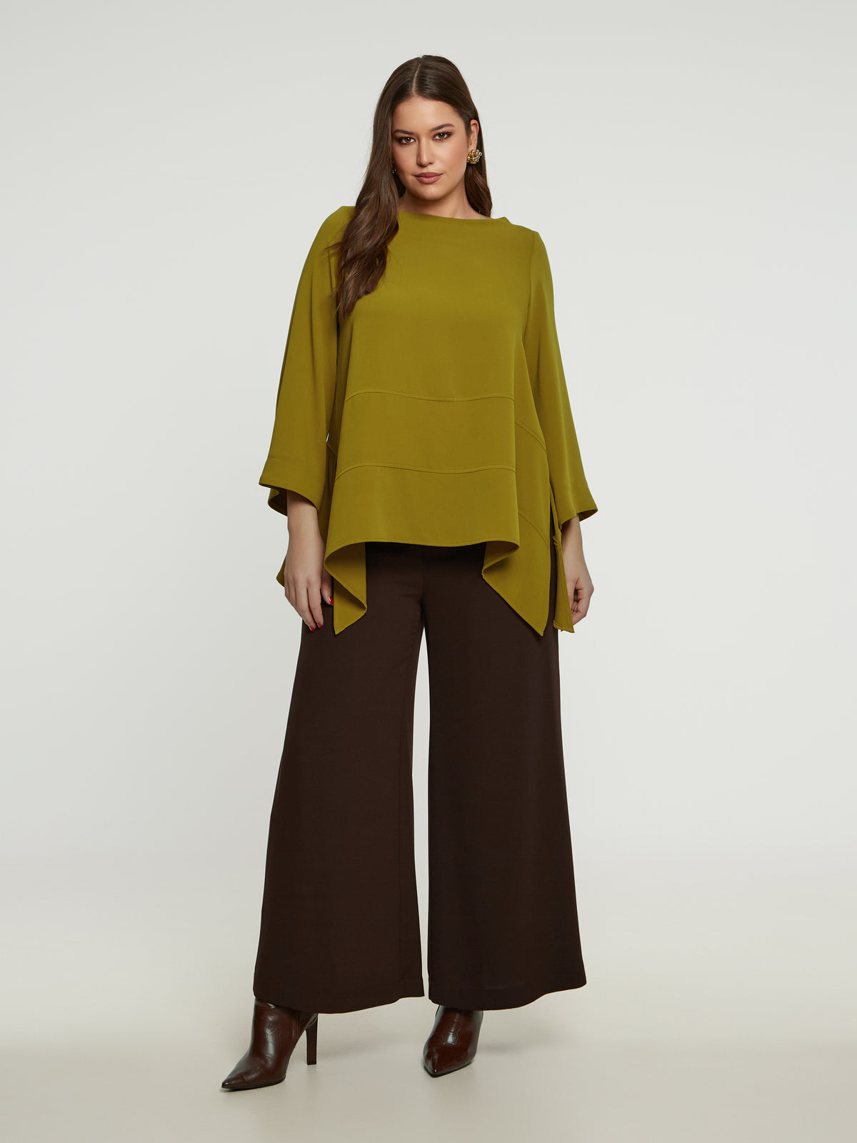 Mat Tunic in Dark Yellow