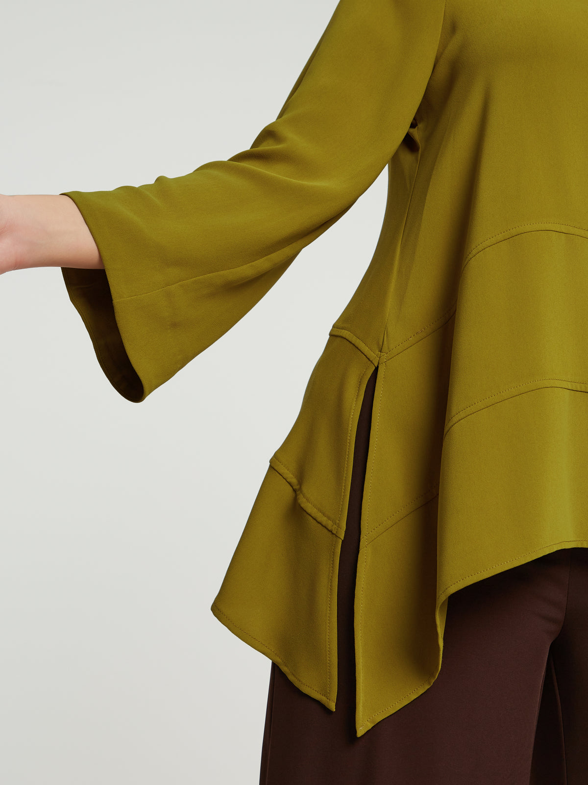 Mat Tunic in Dark Yellow