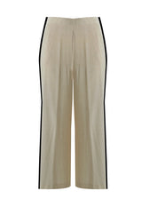 Mat Wide Leg Trouser in Beige