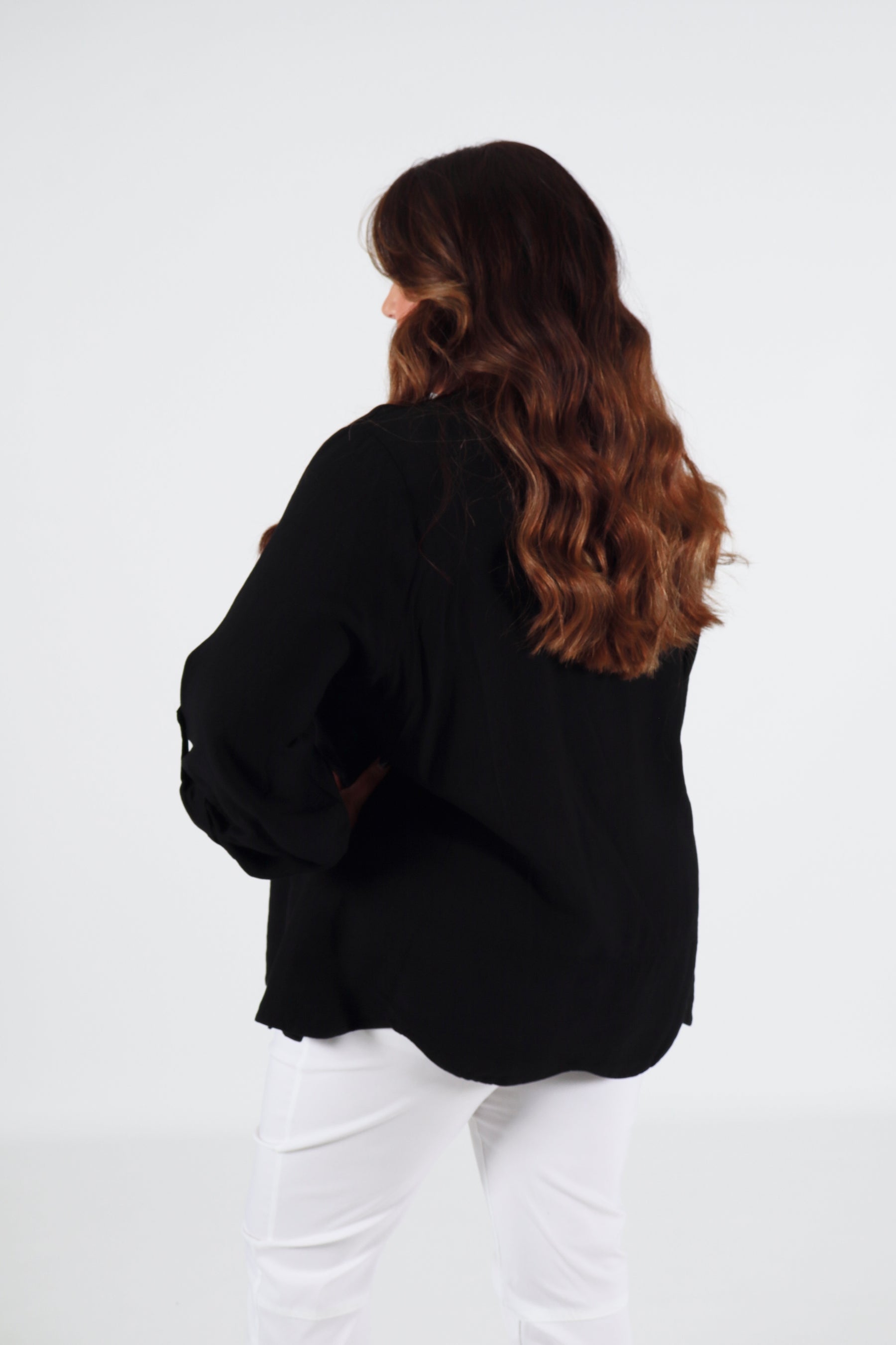 Megan Blouse in Black