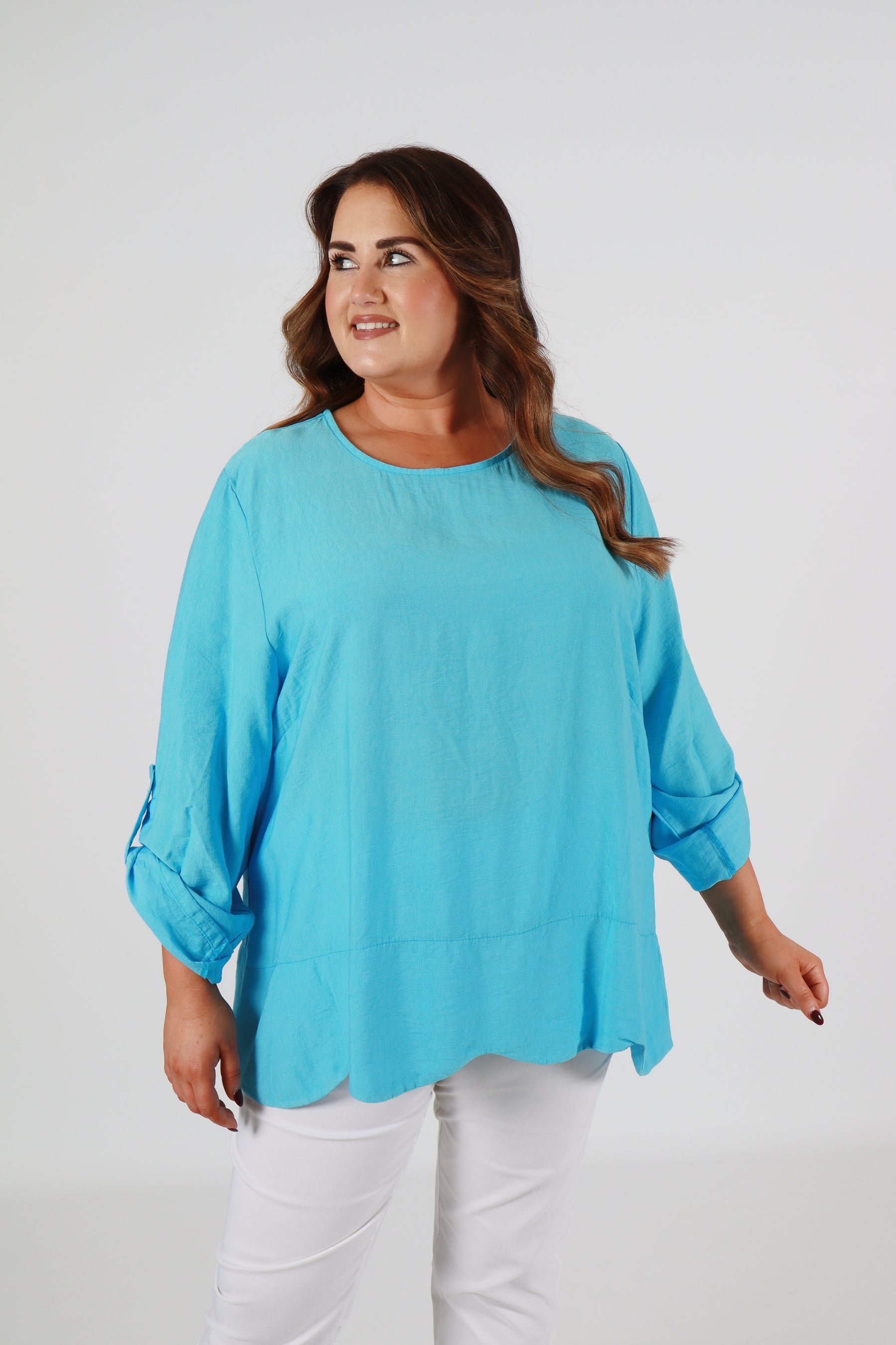 Megan Blouse in Blue