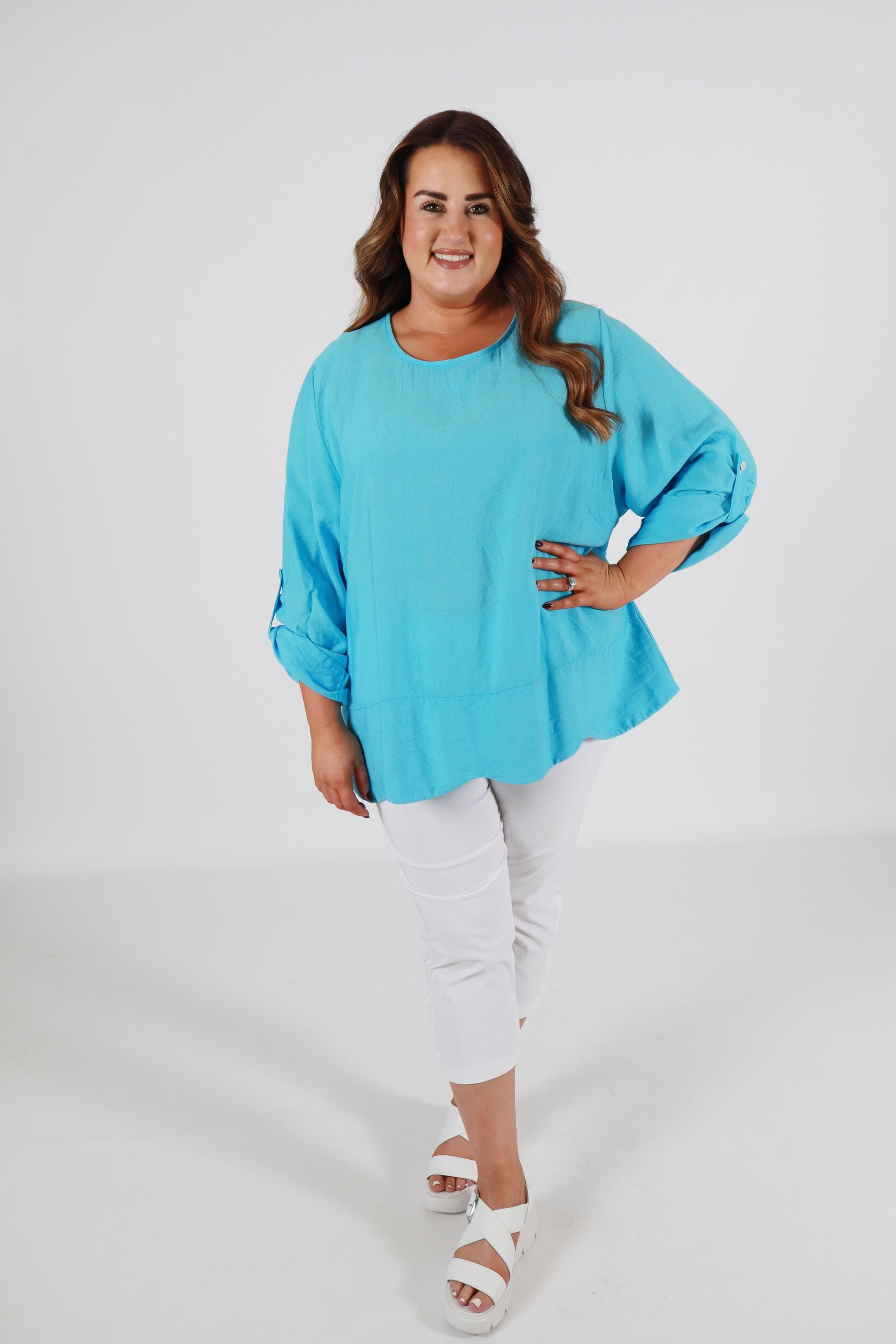 Megan Blouse in Blue