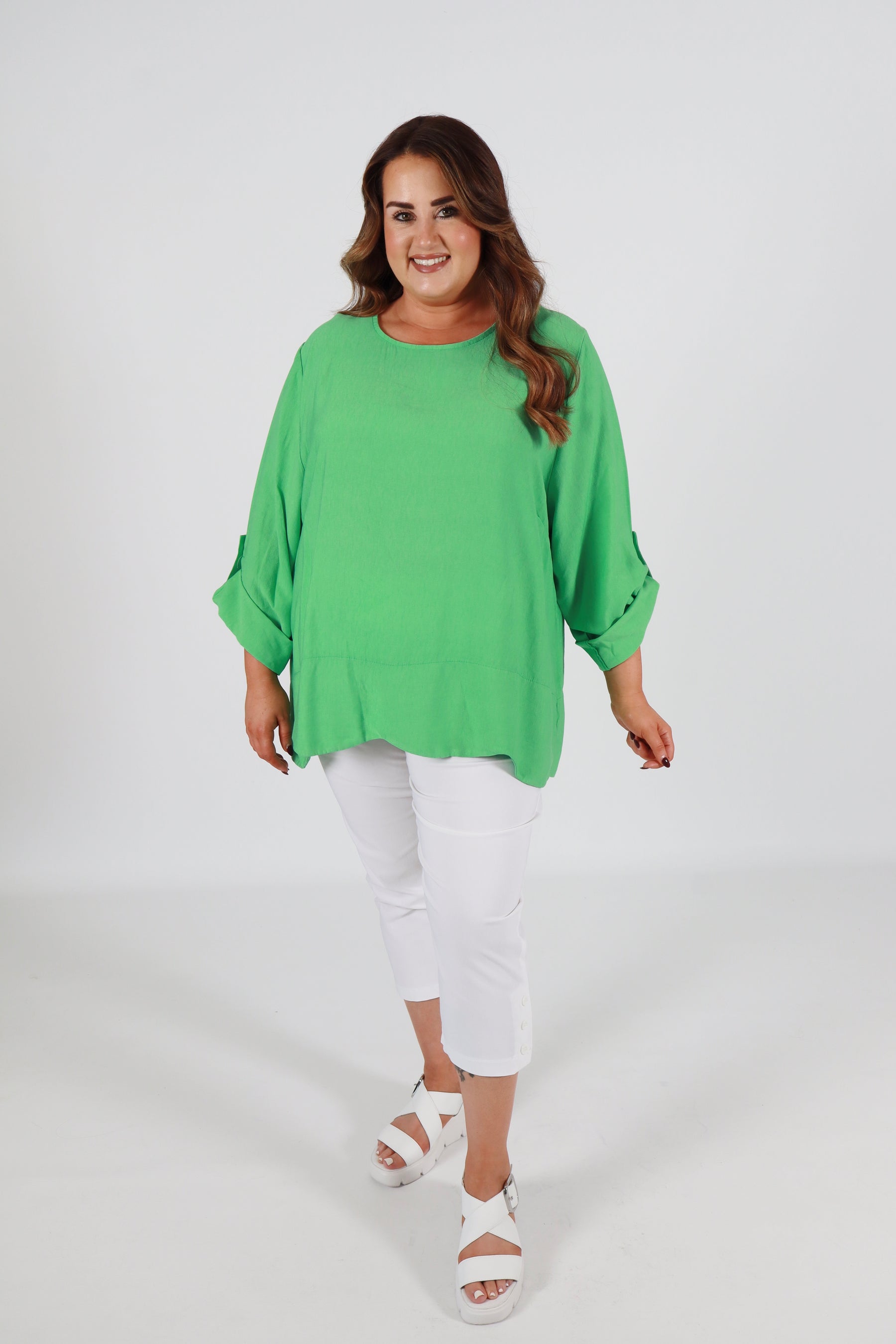 Megan Blouse in Green