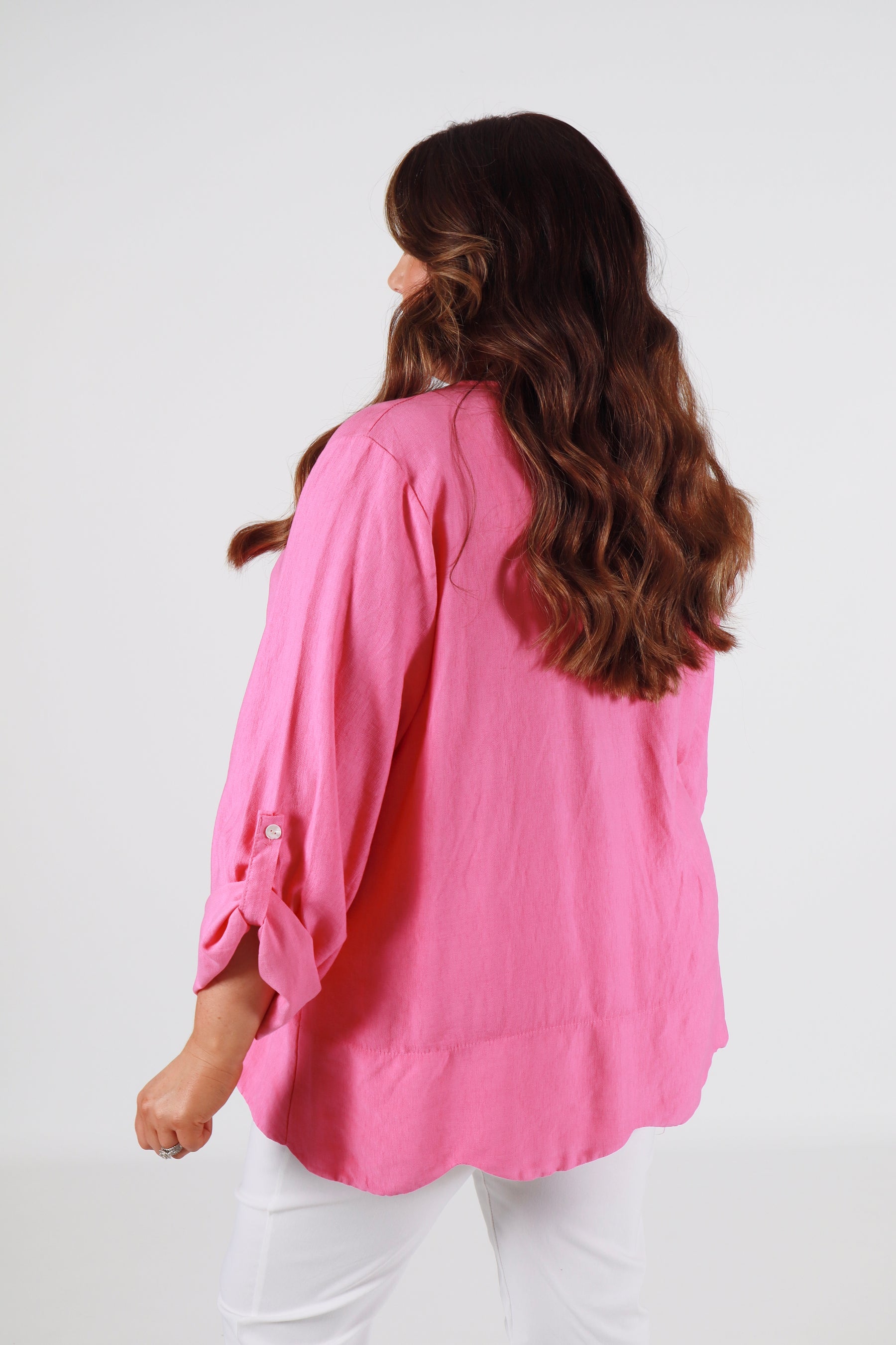 Megan Blouse in Pink