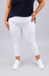 Mellomi Lara Ruched Leggings in White