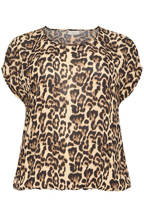 Kaffe Curve Stanley Blouse Leopard