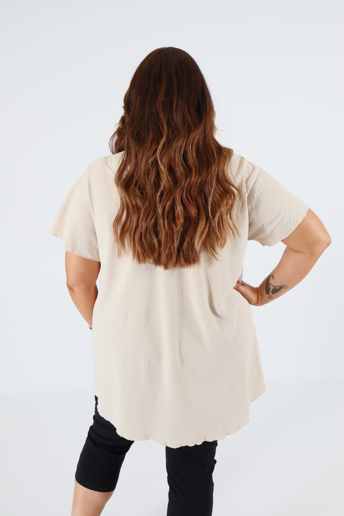 Nancy Blouse in Beige