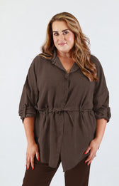 Nicole Shirt in Brown