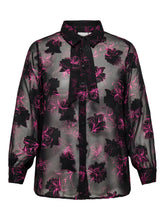 Only Carmakoma Melena Shirt in Black