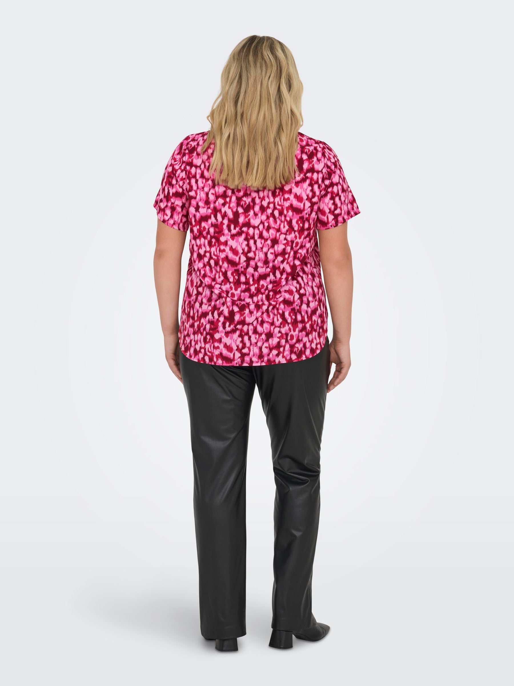 Only Carmakoma Pink Leopard Top