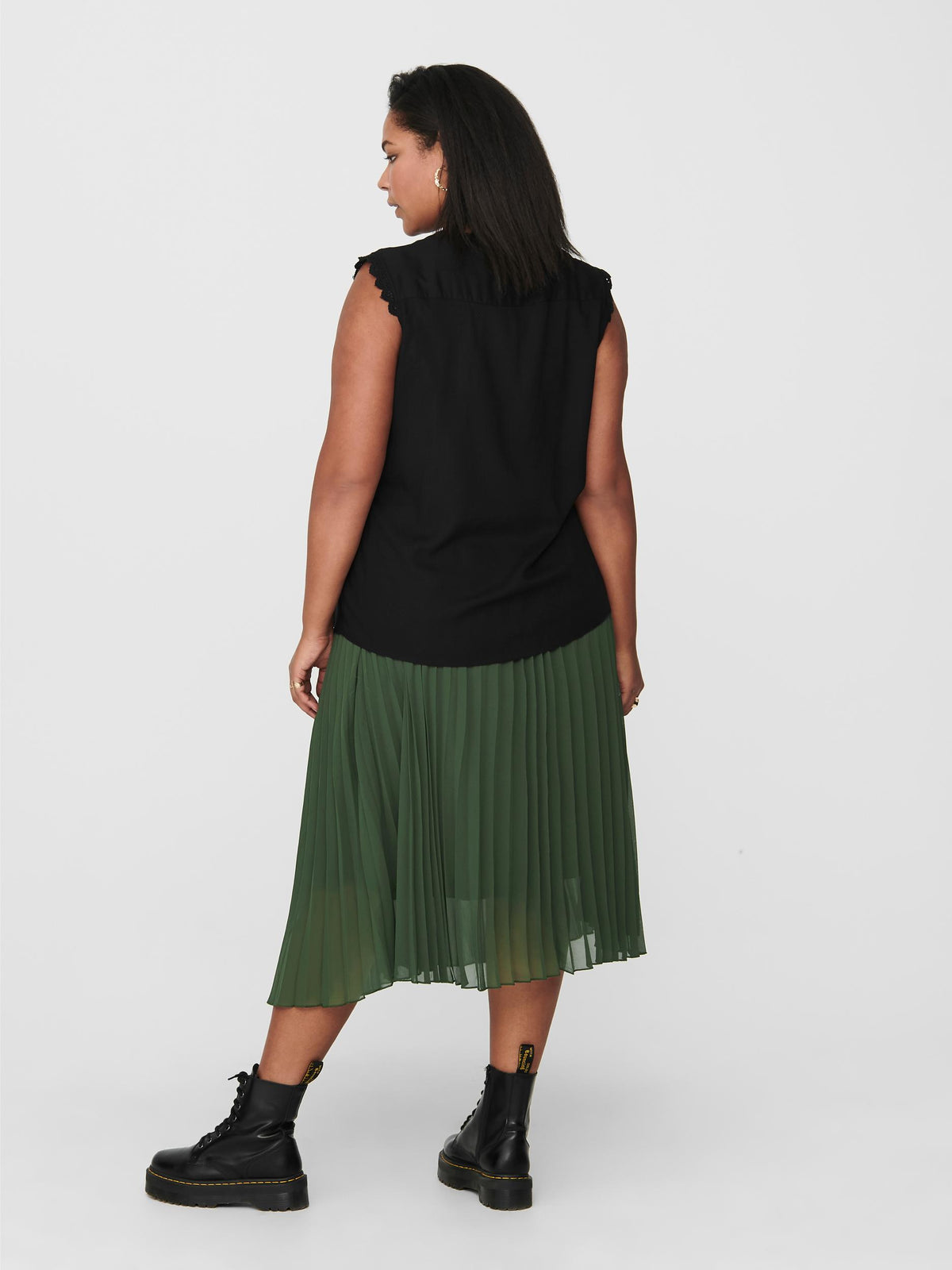 Only Carmakoma Carmumi Blouse in Black