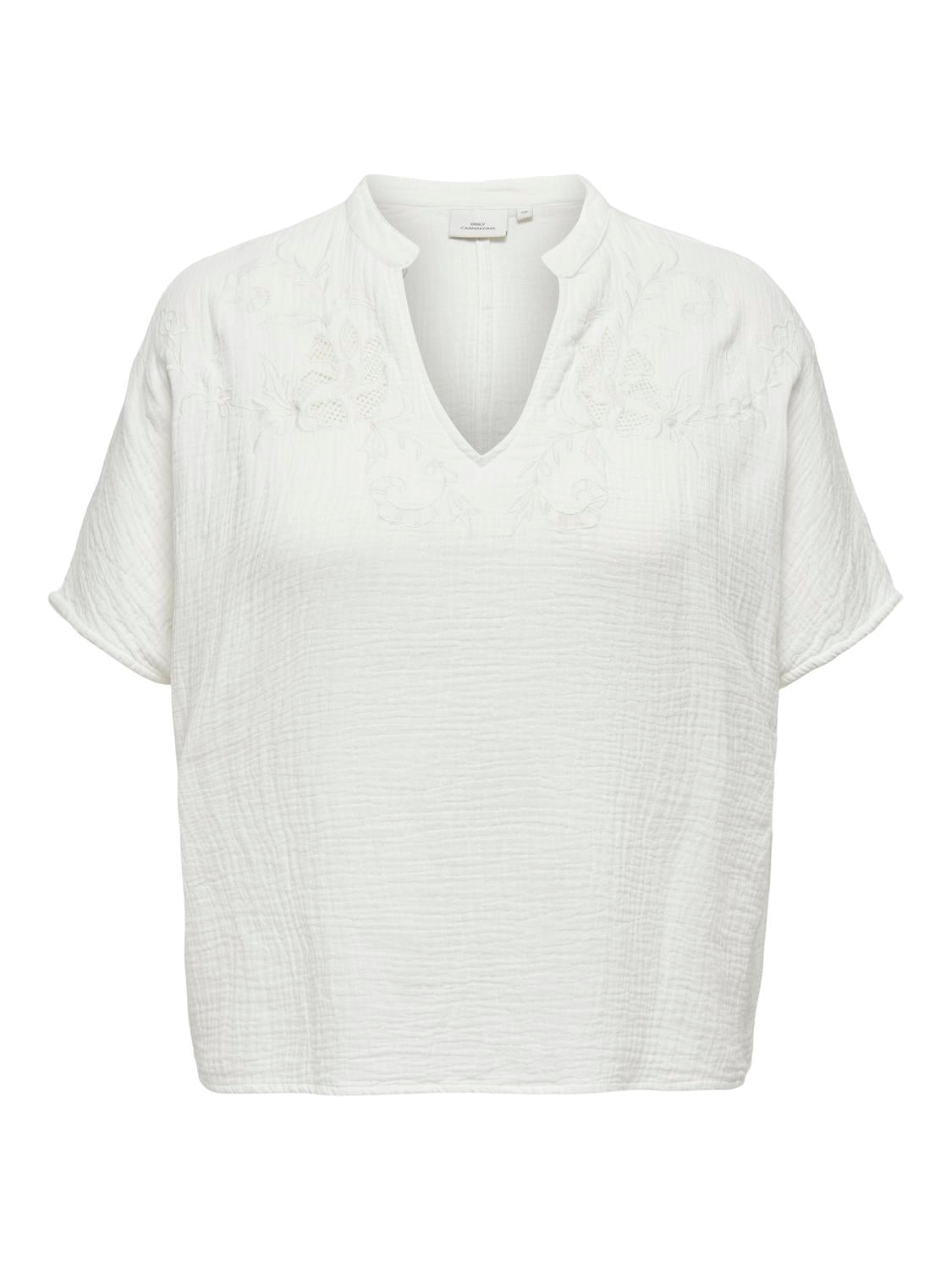 Only Carmakoma Thyra Blouse in White