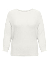 Only Carmakoma Geena Pullover in Off-White