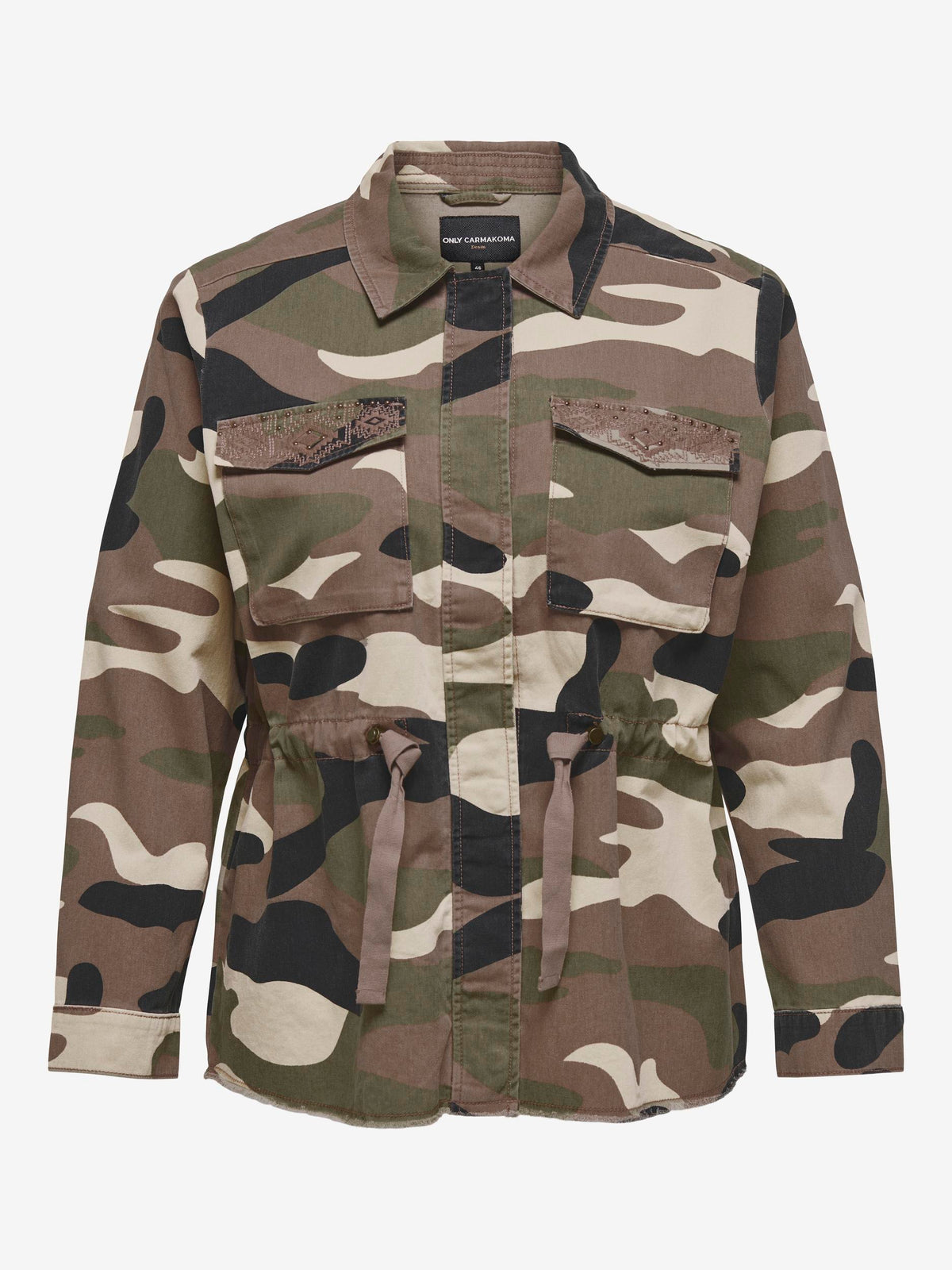 Only Carmakoma Gekko Camouflage Jacket