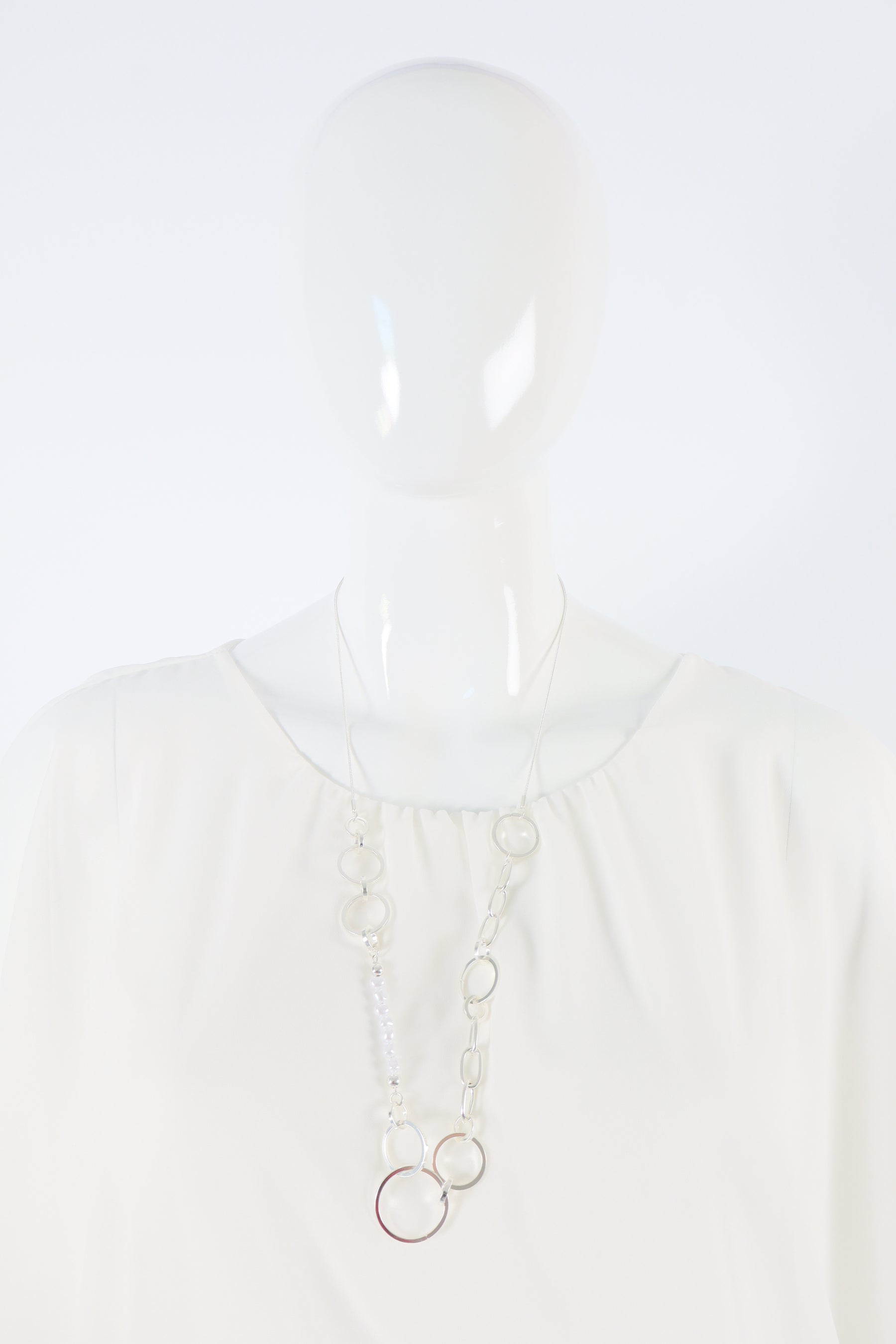 Olympia Necklace in Silver
