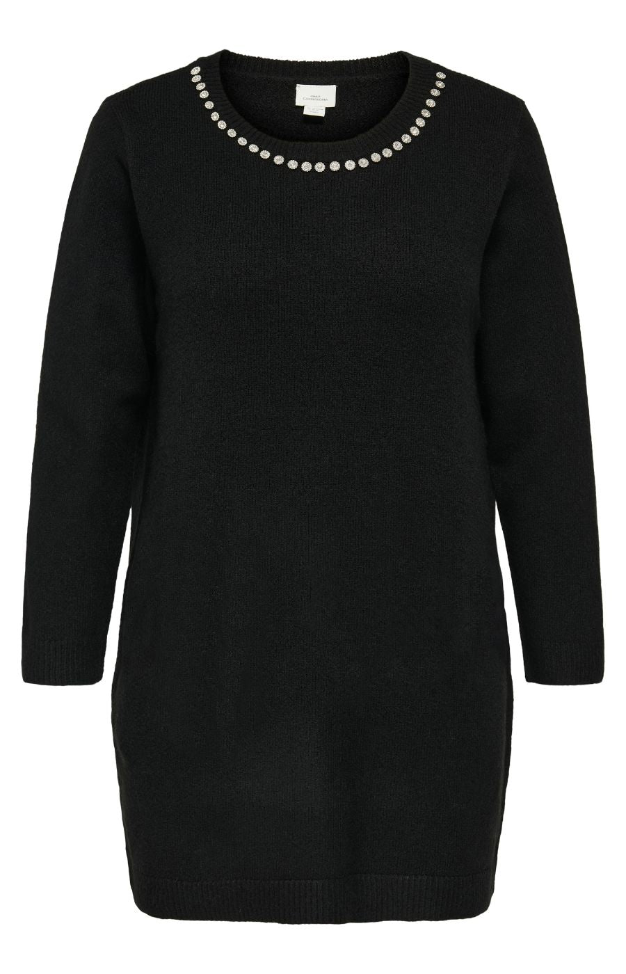 Only Carmakoma Abby Knit Dress in Black