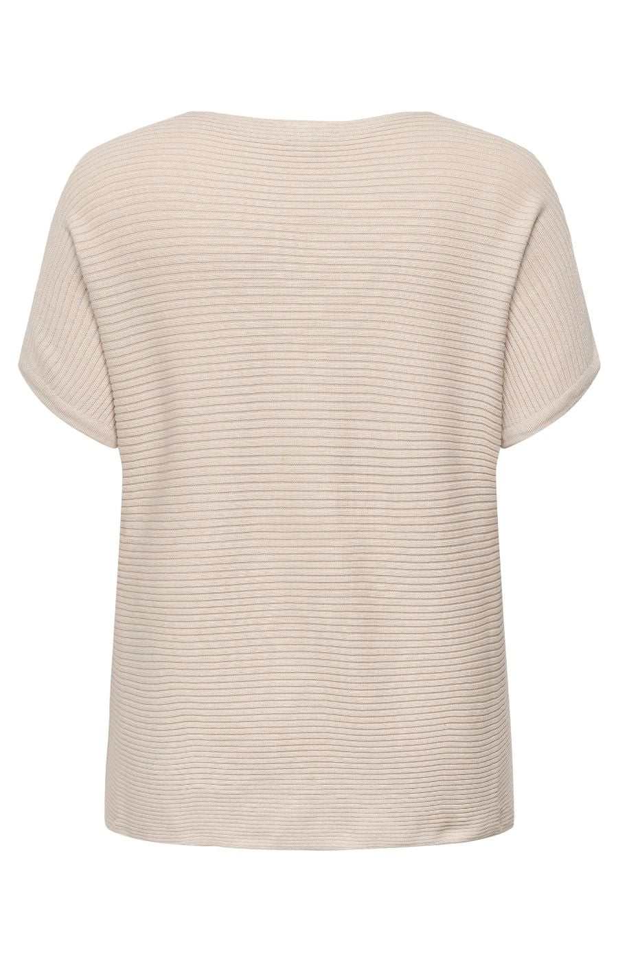 Only Carmakoma Adaline Knit Top in Beige