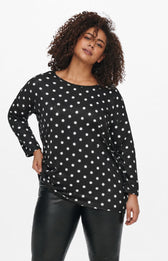 Only Carmakoma Alba Top in Black Dot