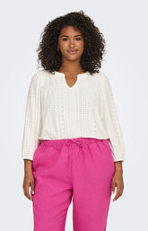 Only Carmakoma Andra Top in White