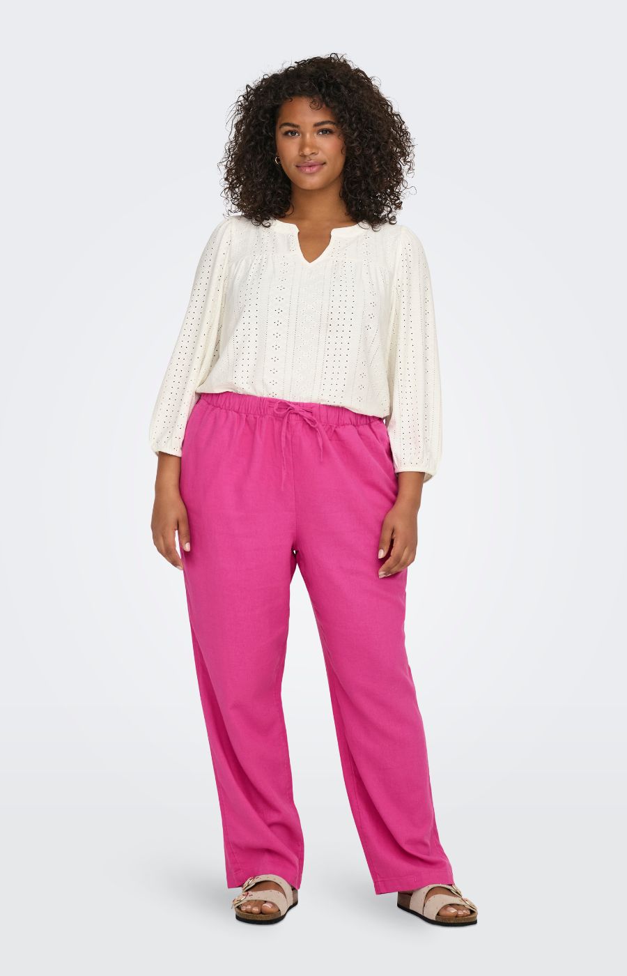Only Carmakoma Andra Top in White