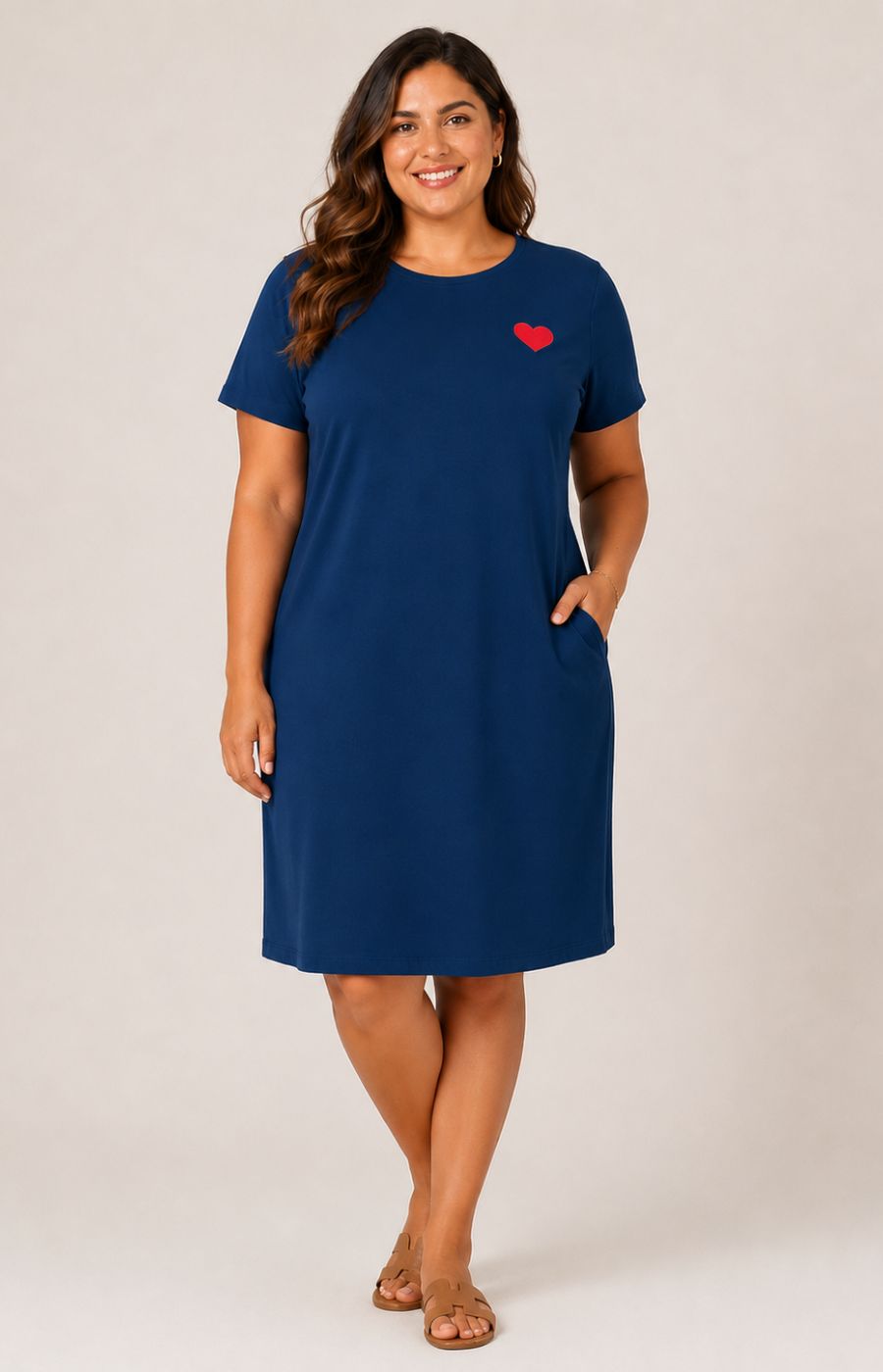 Only Carmakoma Anita Dress in Navy