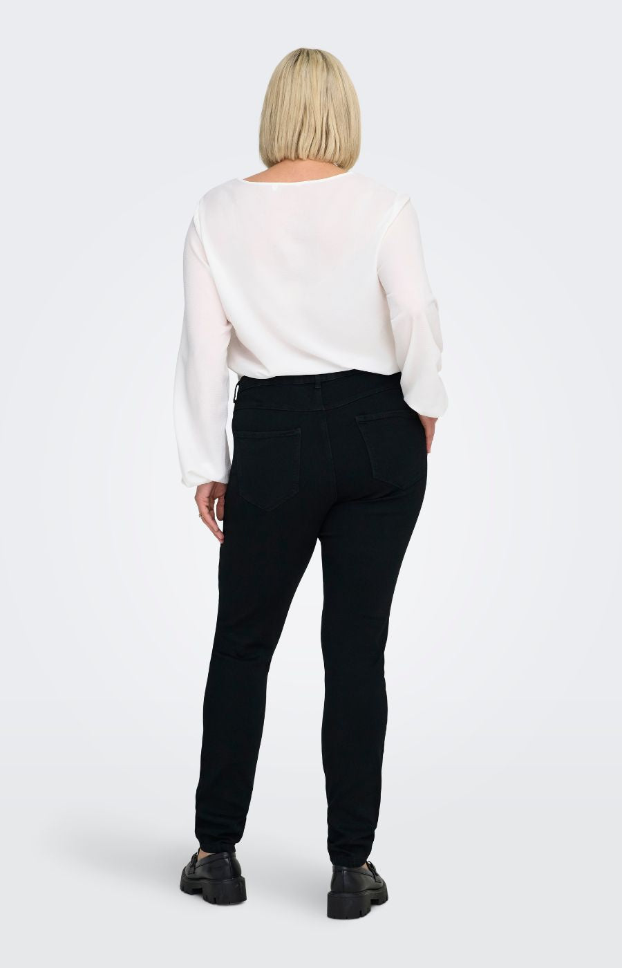 Only Carmakoma Black Skinny Jeans