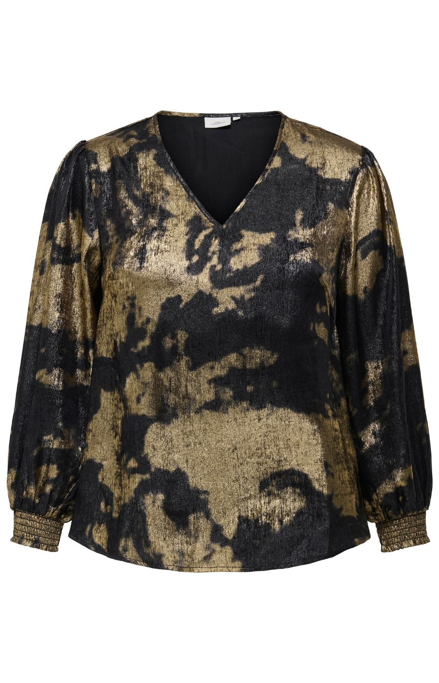 Only Carmakoma Dixie Blouse in Gold