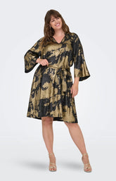 Only Carmakoma Dixie Dress in Gold