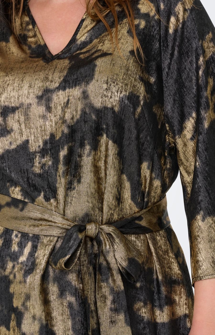 Only Carmakoma Dixie Dress in Gold