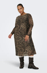 Only Carmakoma Forest Dress in Leopard