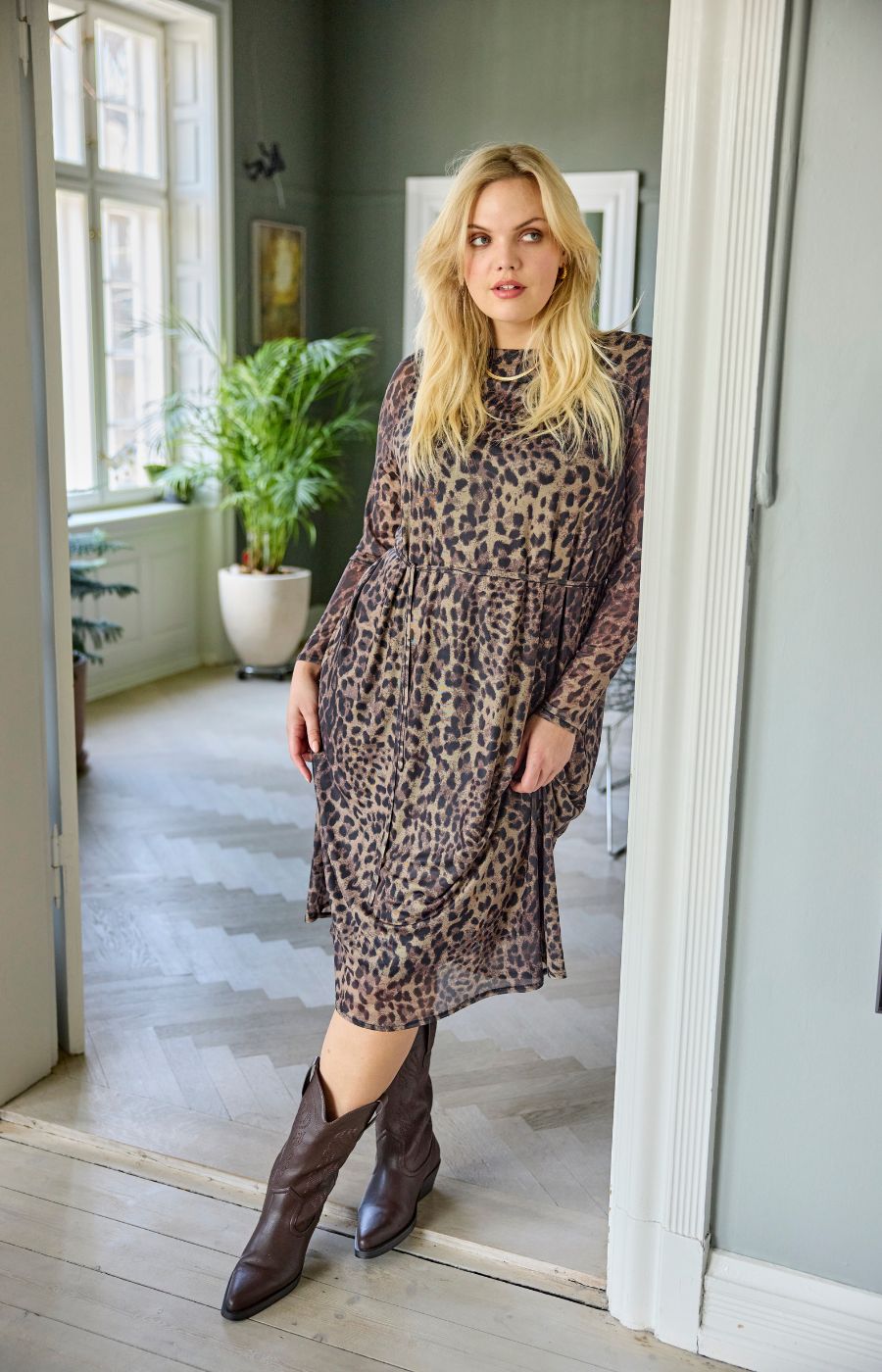 Only Carmakoma Forest Dress in Leopard