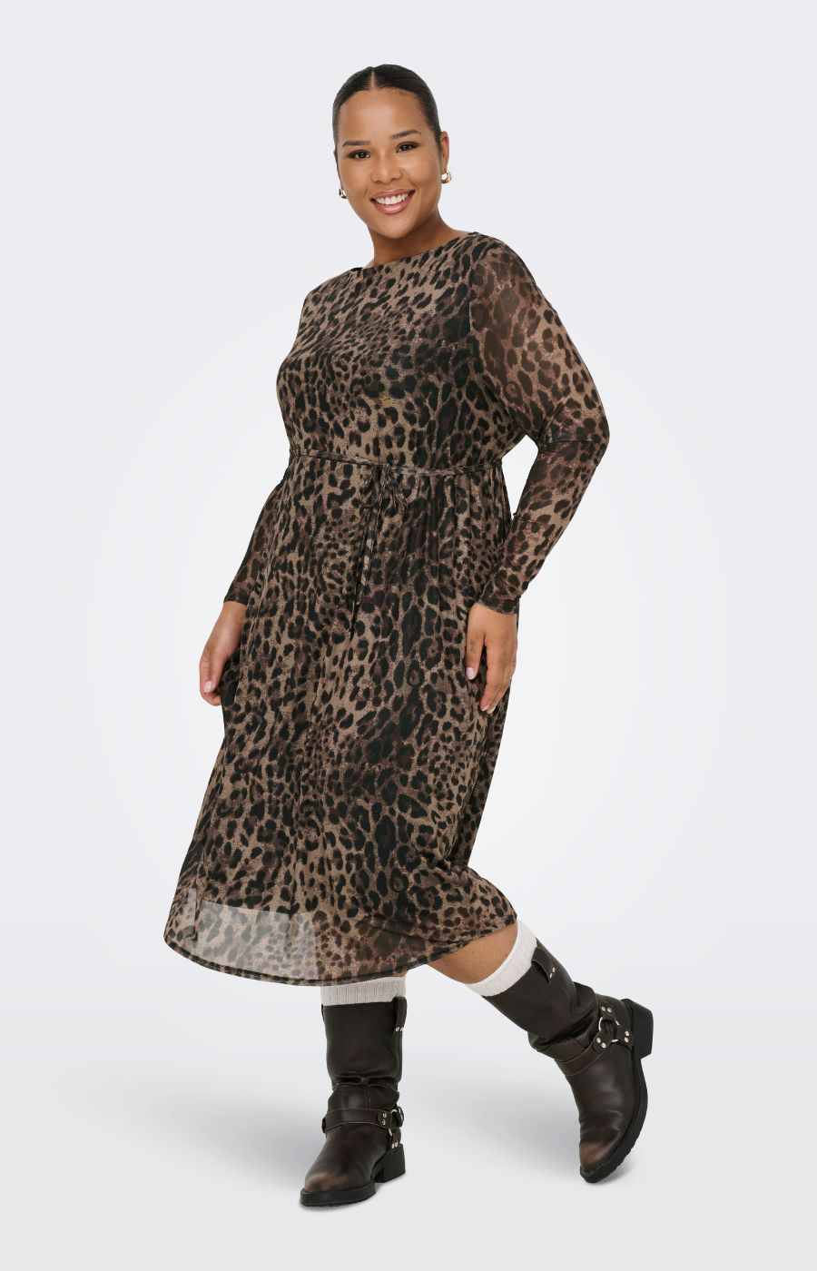 Only Carmakoma Forest Dress in Leopard