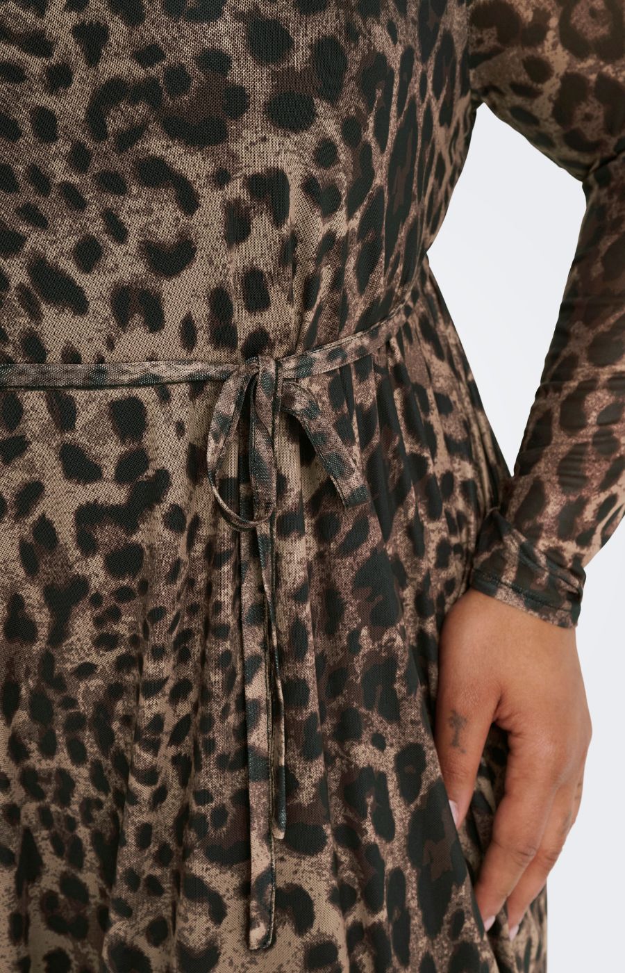 Only Carmakoma Forest Dress in Leopard