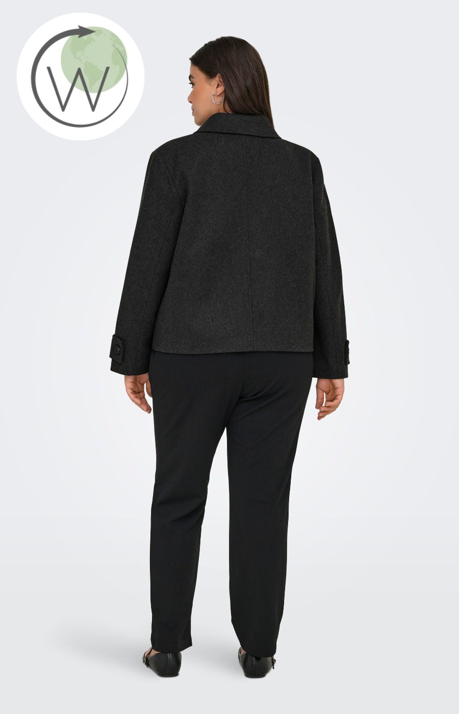 Only Carmakoma Freja Jacket in Charcoal