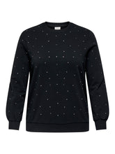 Only Carmakoma Globe Sweater in Black