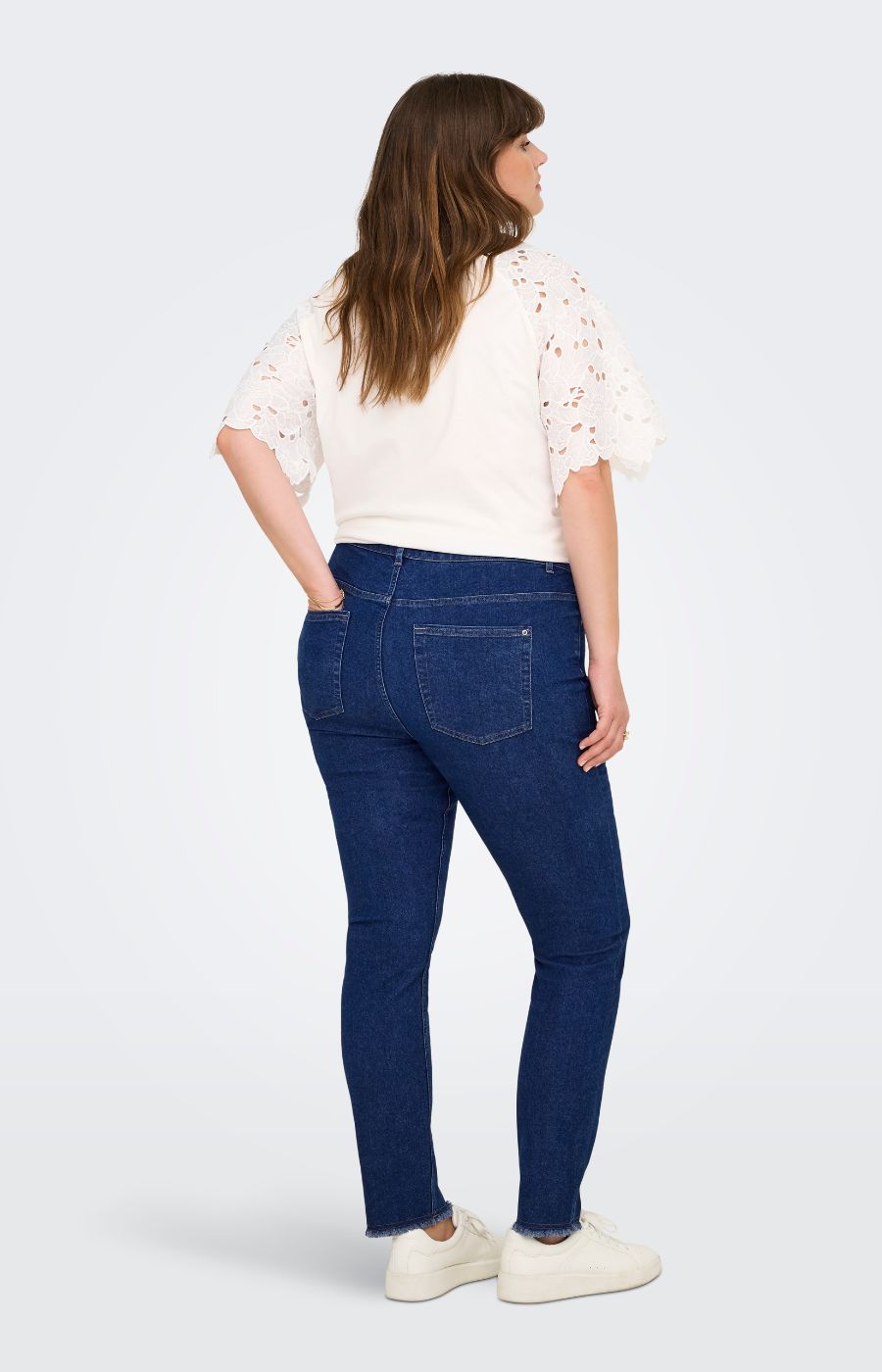 Only Carmakoma Hush Jeans in Dark Denim