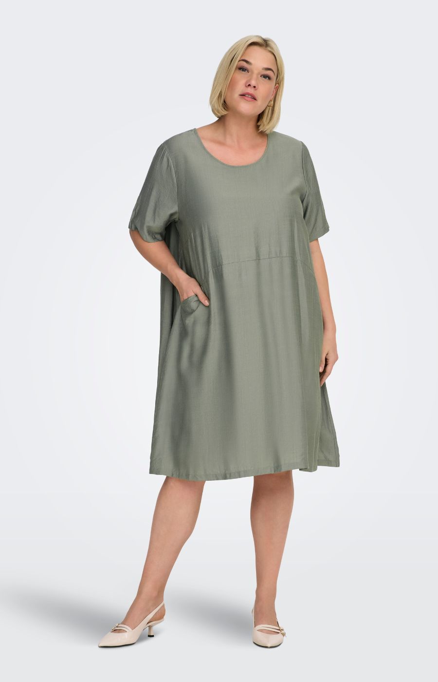 Only Carmakoma Joanna Dress in Green