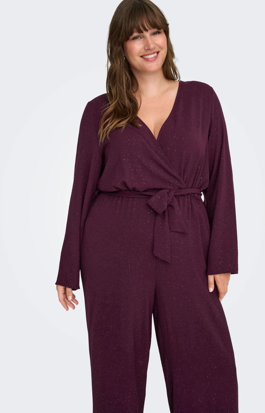 Only Carmakoma Josee Jumpsuit in Wine