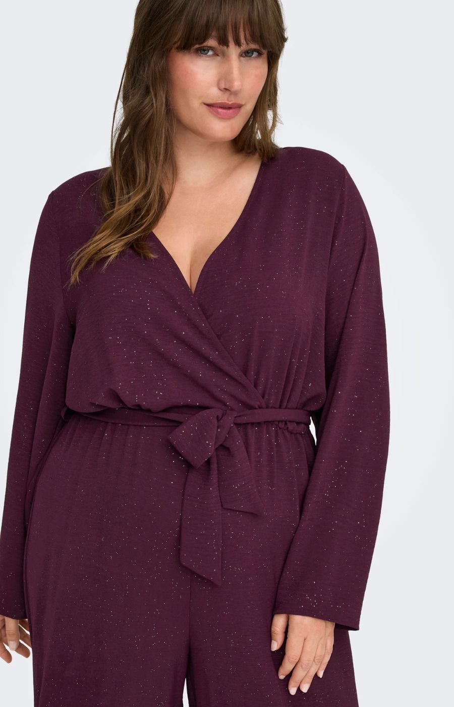 Only Carmakoma Josee Jumpsuit in Wine