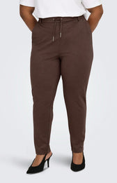 Only Carmakoma Life Trousers in Brown